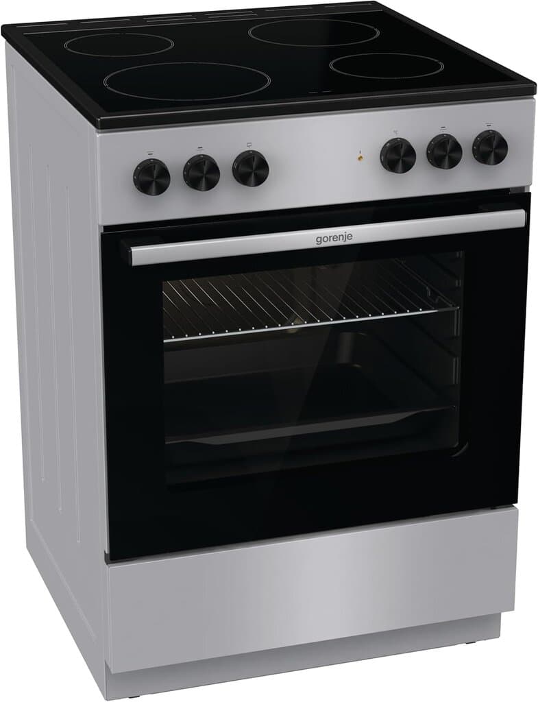 Gorenje 4 Burners Electric Cooker 60cm - GEC6A11SG (Silver) 2