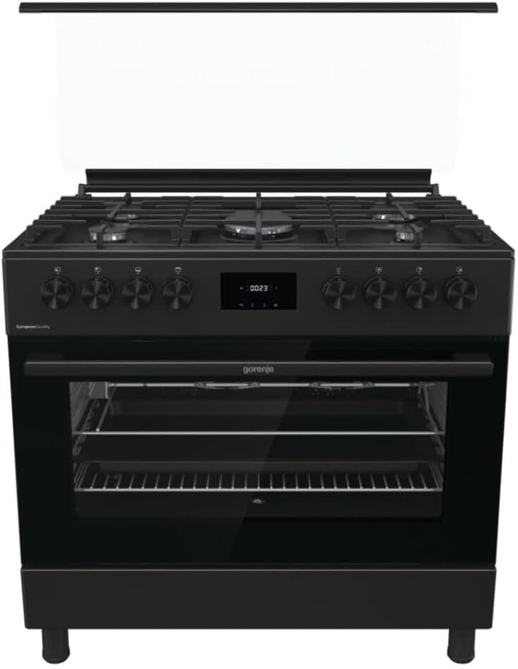 Gorenje 5 Burners Electric Cooker 90cm - GGI9C20B (Black)