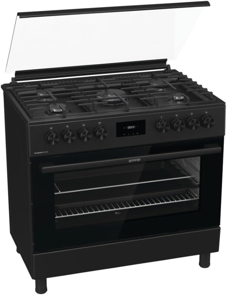 Gorenje 5 Burners Electric Cooker 90cm - GGI9C20B (Black) 4