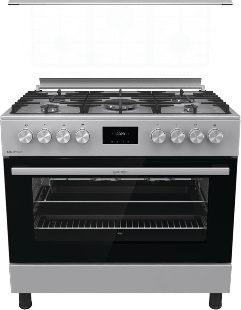 Gorenje 5 Burners Electric Cooker 90cm - GGI9C20X (Silver)