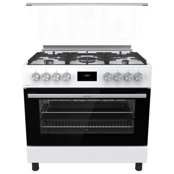 Gorenje 5 Burners Electric Cooker 90cm - GGI9C20W (White)