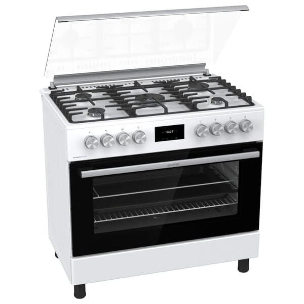 Gorenje 5 Burners Electric Cooker 90cm - GGI9C20W (White) 2