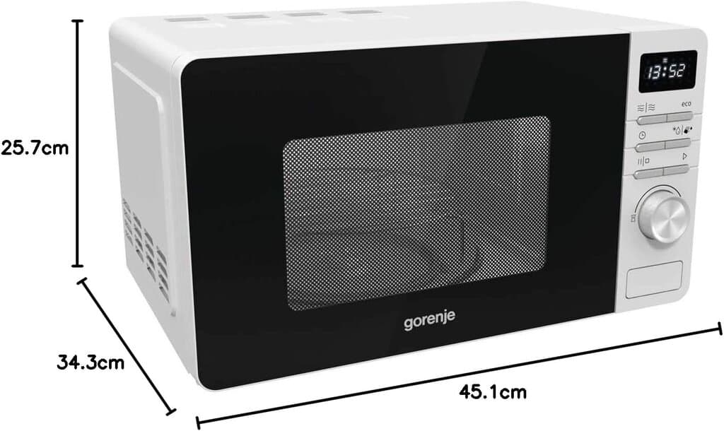 Gorenje 20L Microwave - MO20S4W (White) 6