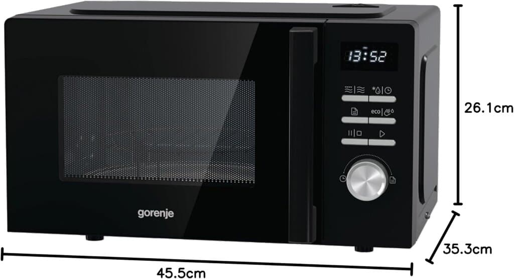 Gorenje 20L Microwave - MO20A4BH (Black) 4