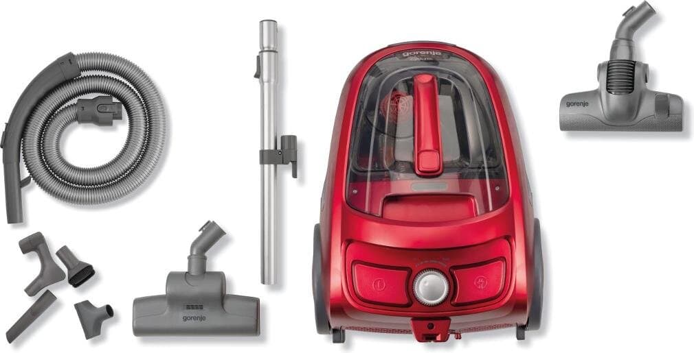 Gorenje 700W 1.7L Vacuum Cleaner - VCE03SPRCY (Red) 3