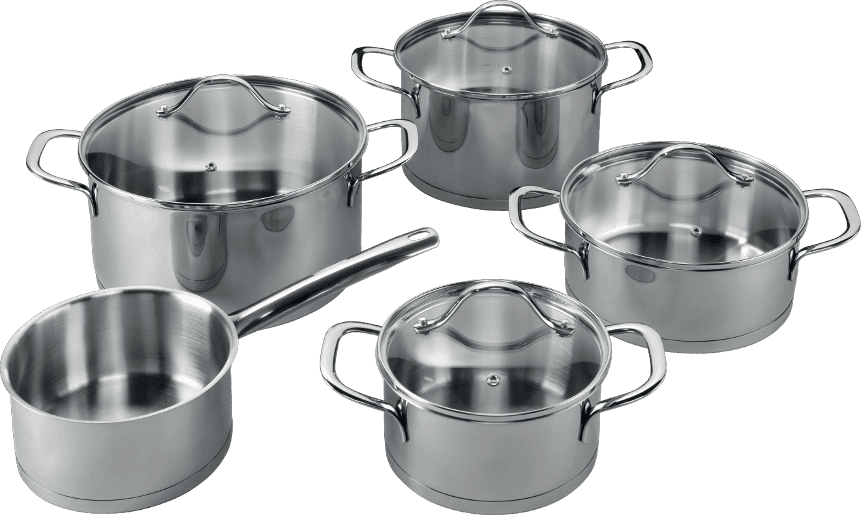Gorenje Cookware Set 5pcs - CW09ES (Stainless Steel)