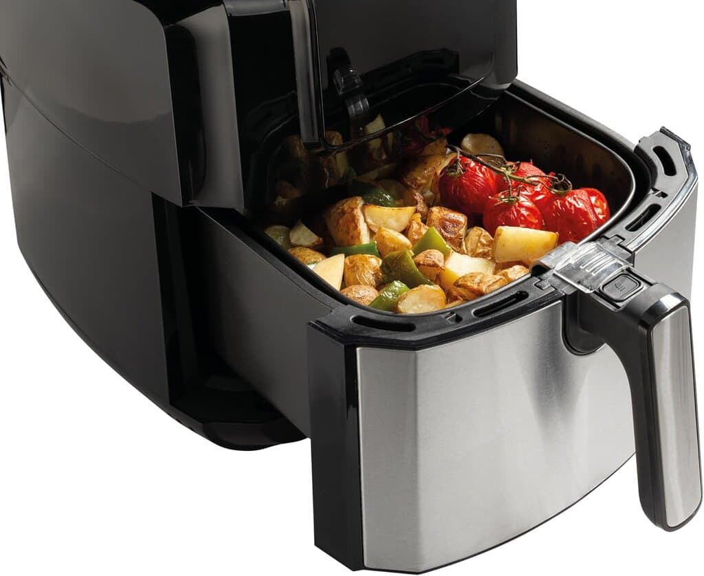 Gorenje 1700W 5L Air Fryer 8 Program - AF1700DB (Black+Silver) 8