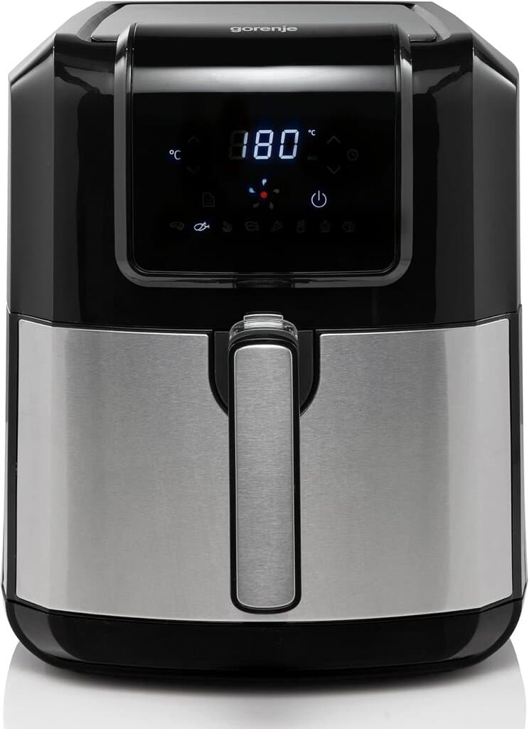 Gorenje 1700W 5L Air Fryer 8 Program - AF1700DB (Black+Silver)