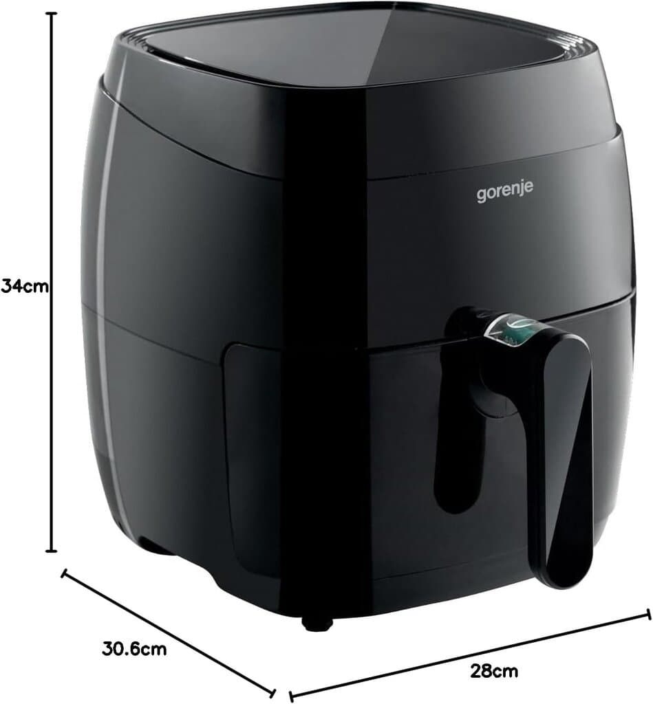 Gorenje Gore 1400W 3.5L Air Fryer 9 Program - AF1409DB (Black) 6