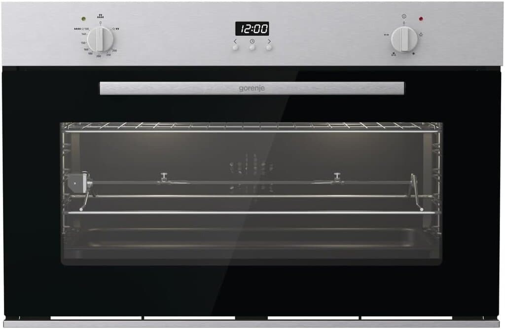 Gorenje 90cm Gas Oven - BOG9832E01X (Silver)
