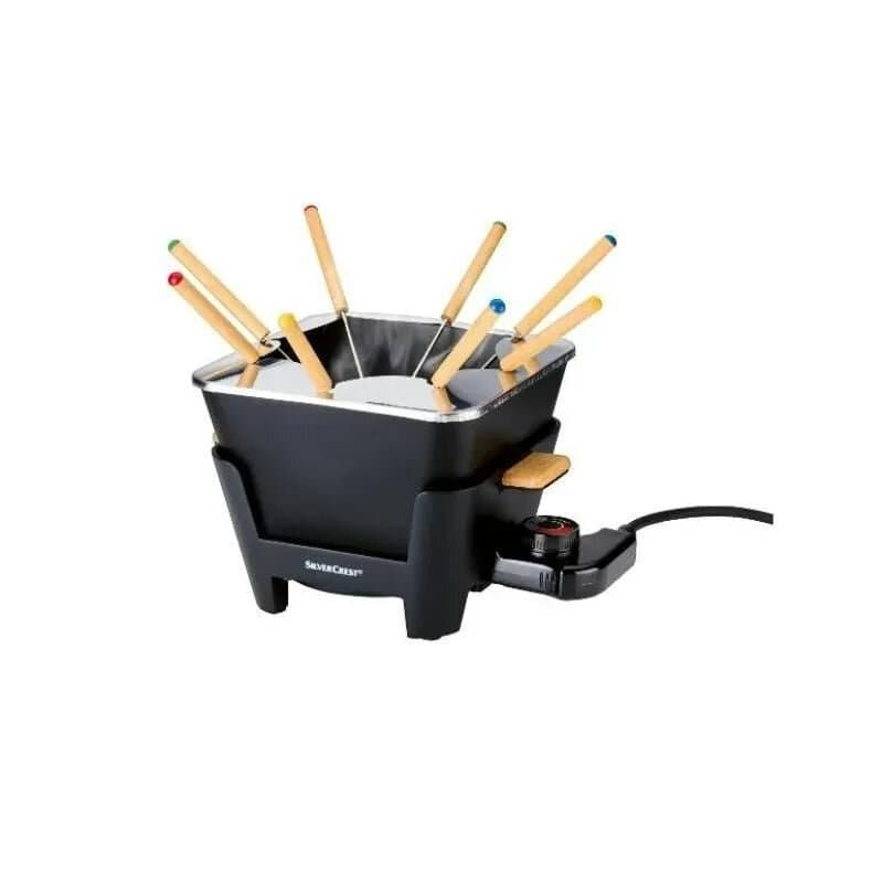 SilverCrest Bamboo Fondue Machine 2