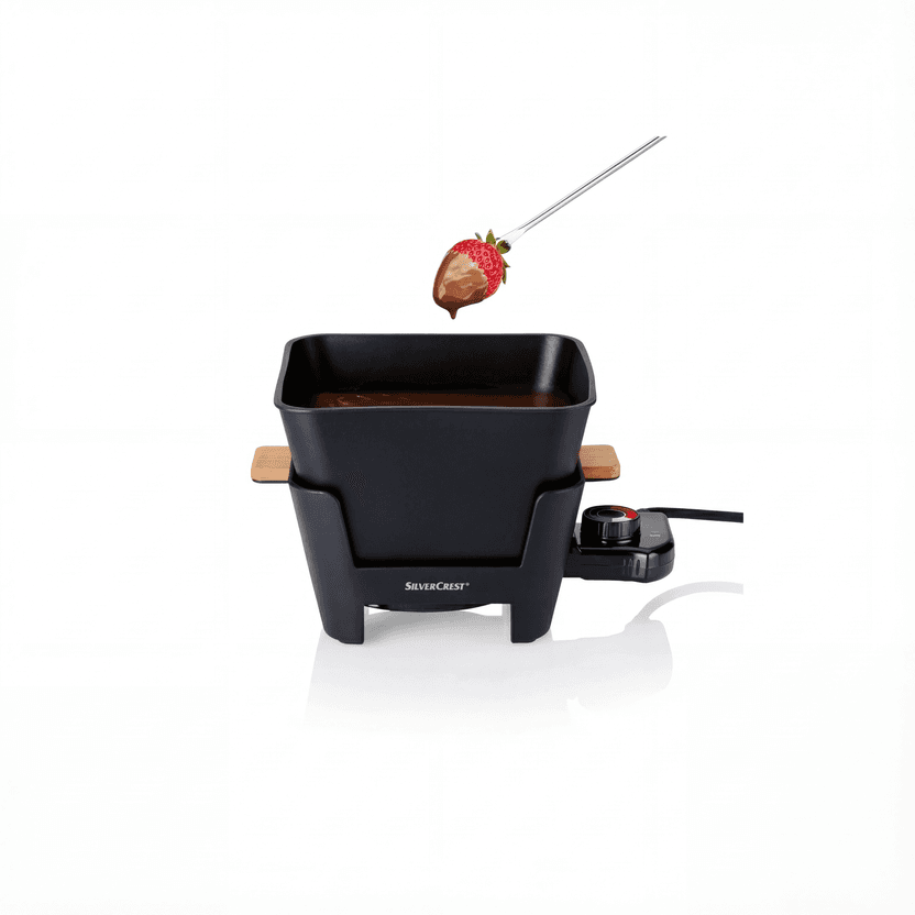 SilverCrest Bamboo Fondue Machine 3