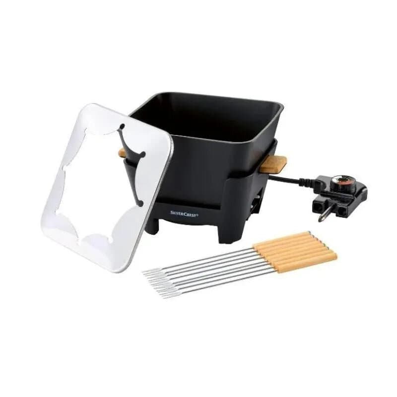 SilverCrest Bamboo Fondue Machine 4