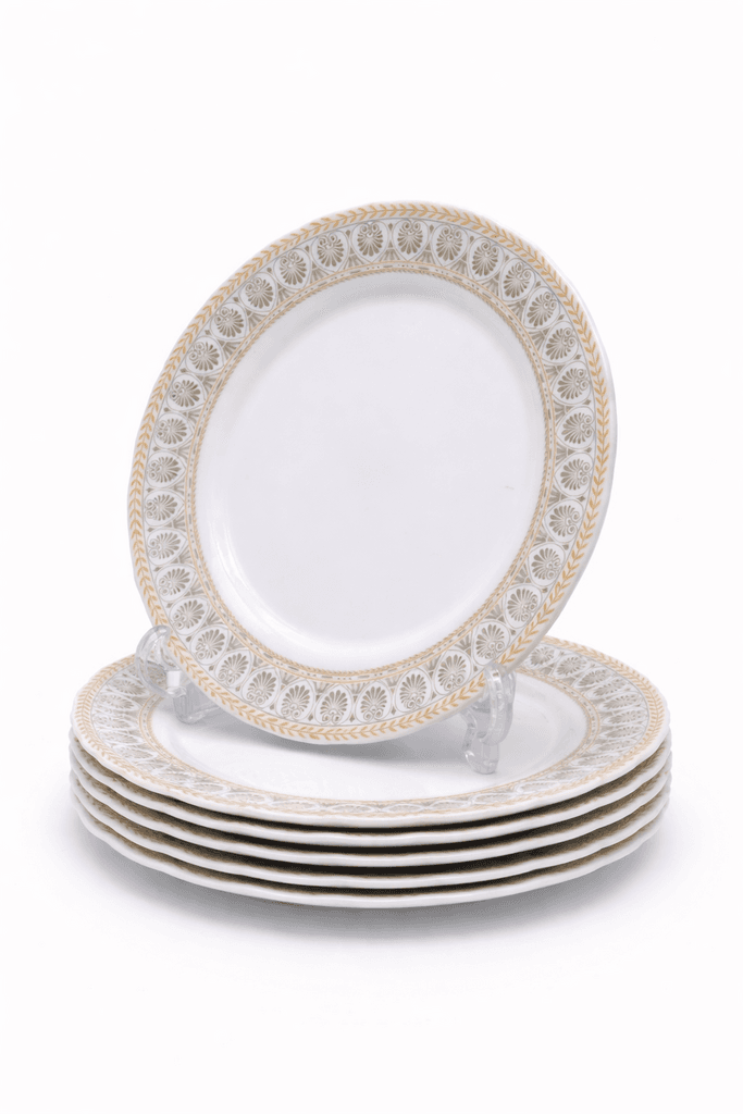 Porcelain Dinner Plate Set - 26 Piece (White)