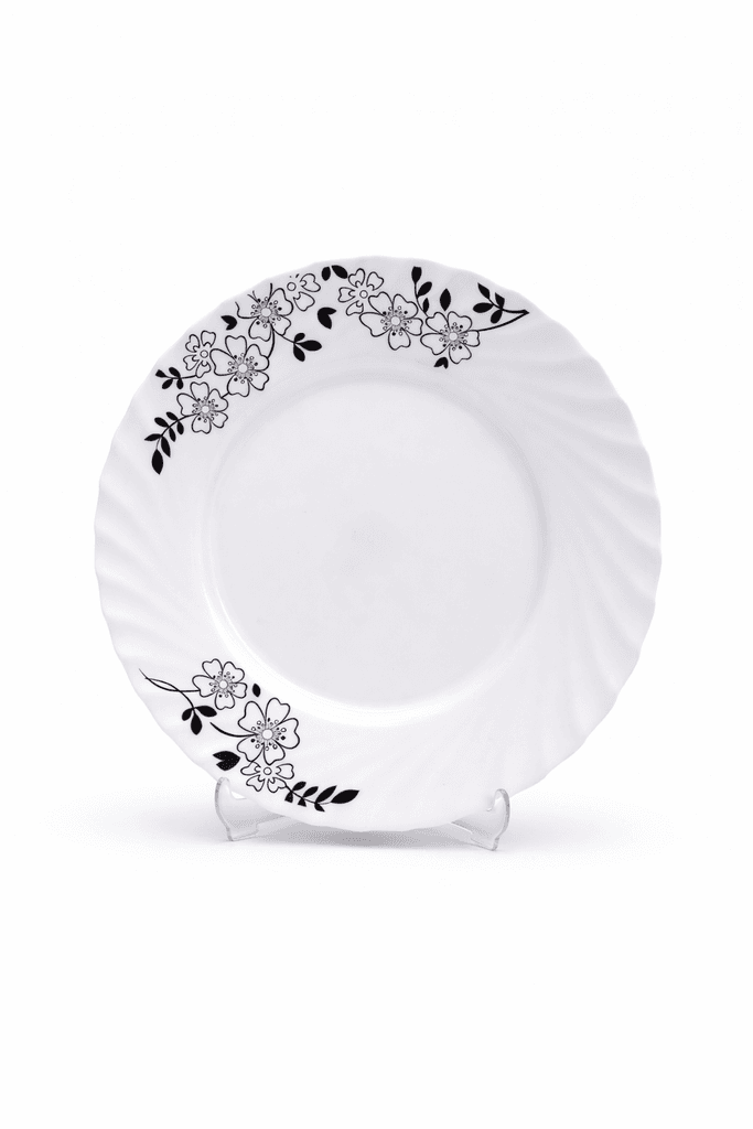 Porcelain Dinner Plate Set - 26 Piece (White) 2