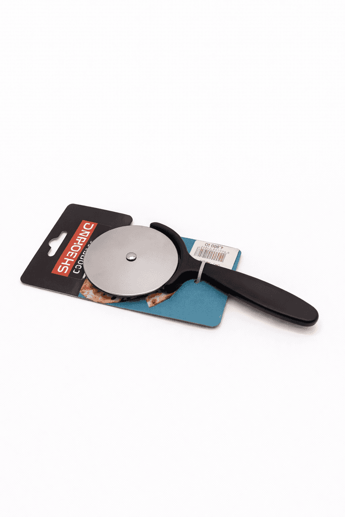 Stainless Steel Pizza Cutter - Black