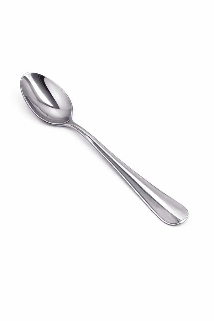 Face 12-Piece Stainless Steel Spoon Set - Silver (M)