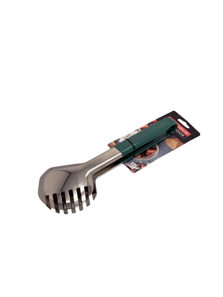 Stainless Steel Kitchen Tong - Dark Green 1