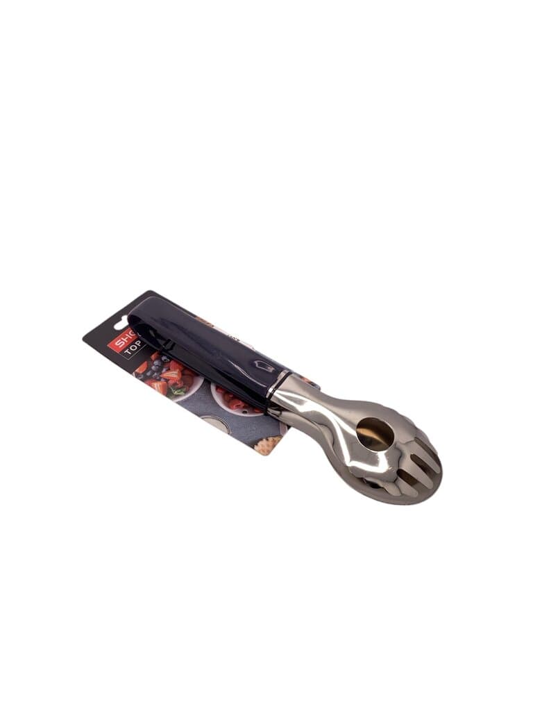 Stainless Steel Kitchen Tong with Black Handle