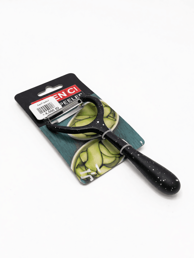 Stainless steel Vegetable Peeler With Plastic Handle - Black 1