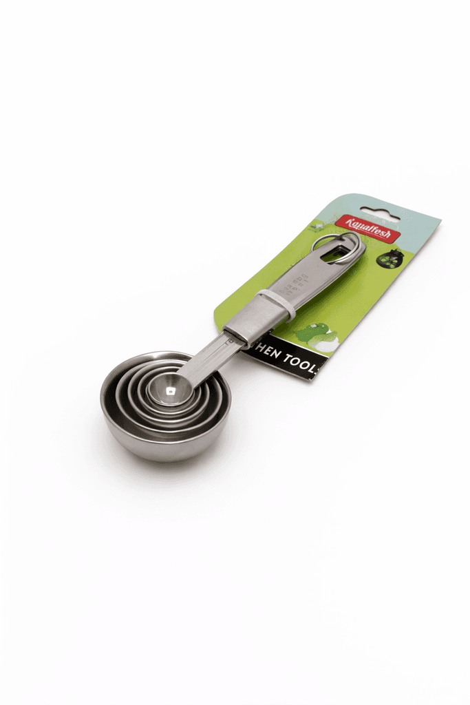 Royalford Stainless Steel Measuring Spoon Set - Silver 1