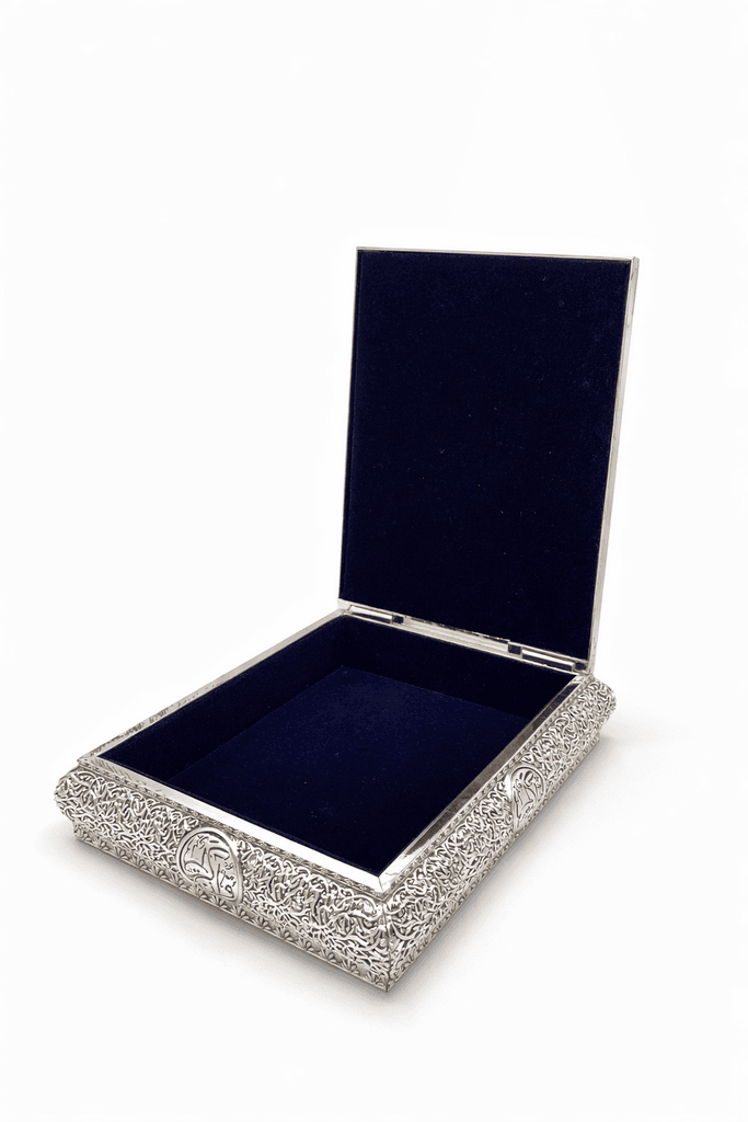 Metal Quran Box - Silver 2