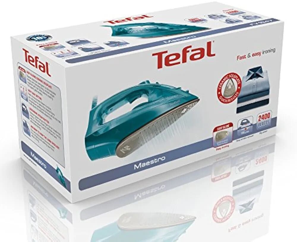 Tefal Maestro 2400W Steam Iron - Dark Teal 2