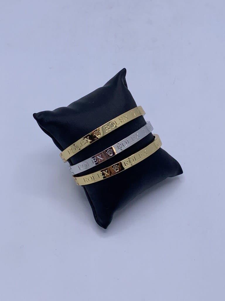 Rolex Bracelet Set - Gold