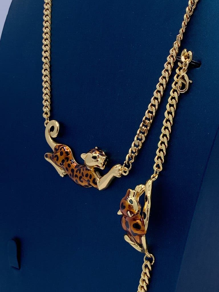 Tiger Women's Gold Jewelry Set - Gold 5