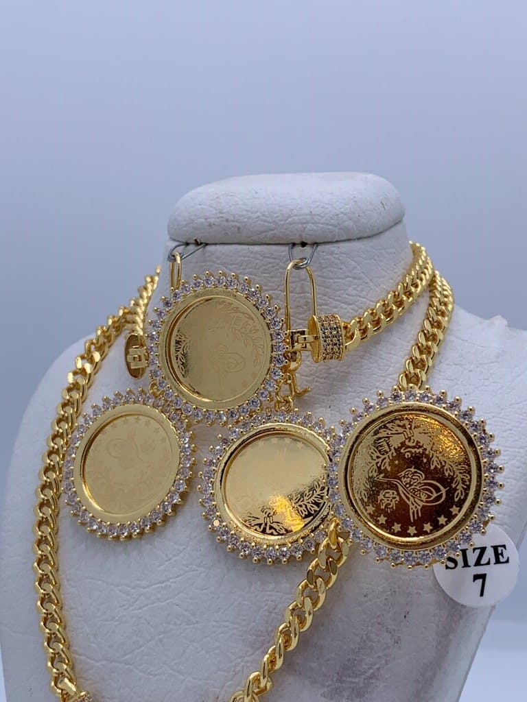 Women's Jewelry Set - Gold 4