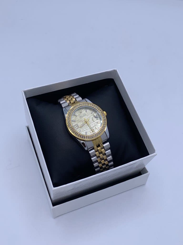 Rolex Women's Style Waterproof Watch - Gold (Copy)