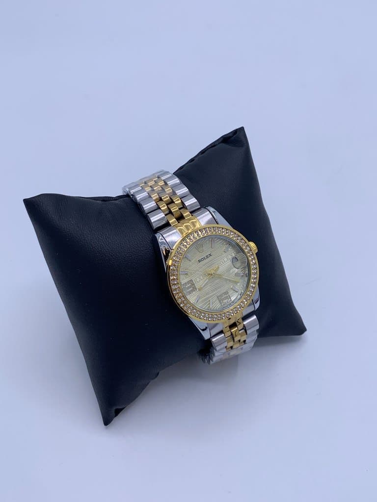 Rolex Women's Style Waterproof Watch - Gold (Copy) 2