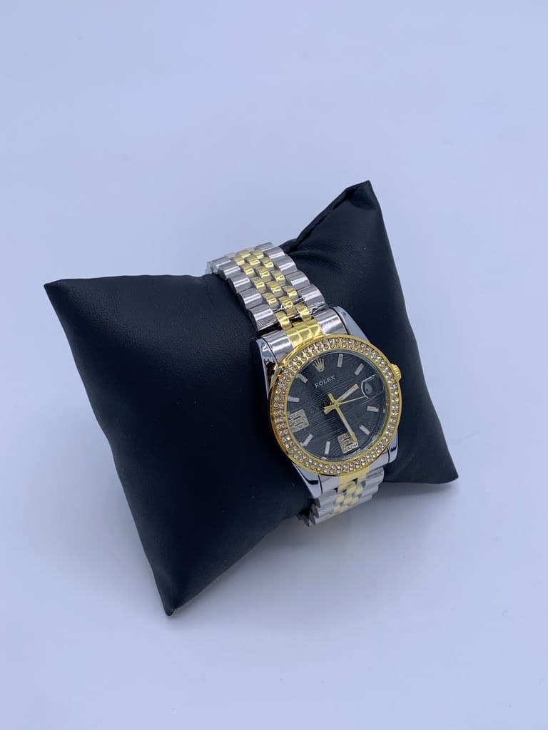 Rolex Women's Style Waterproof Watch - Black (Copy) 2