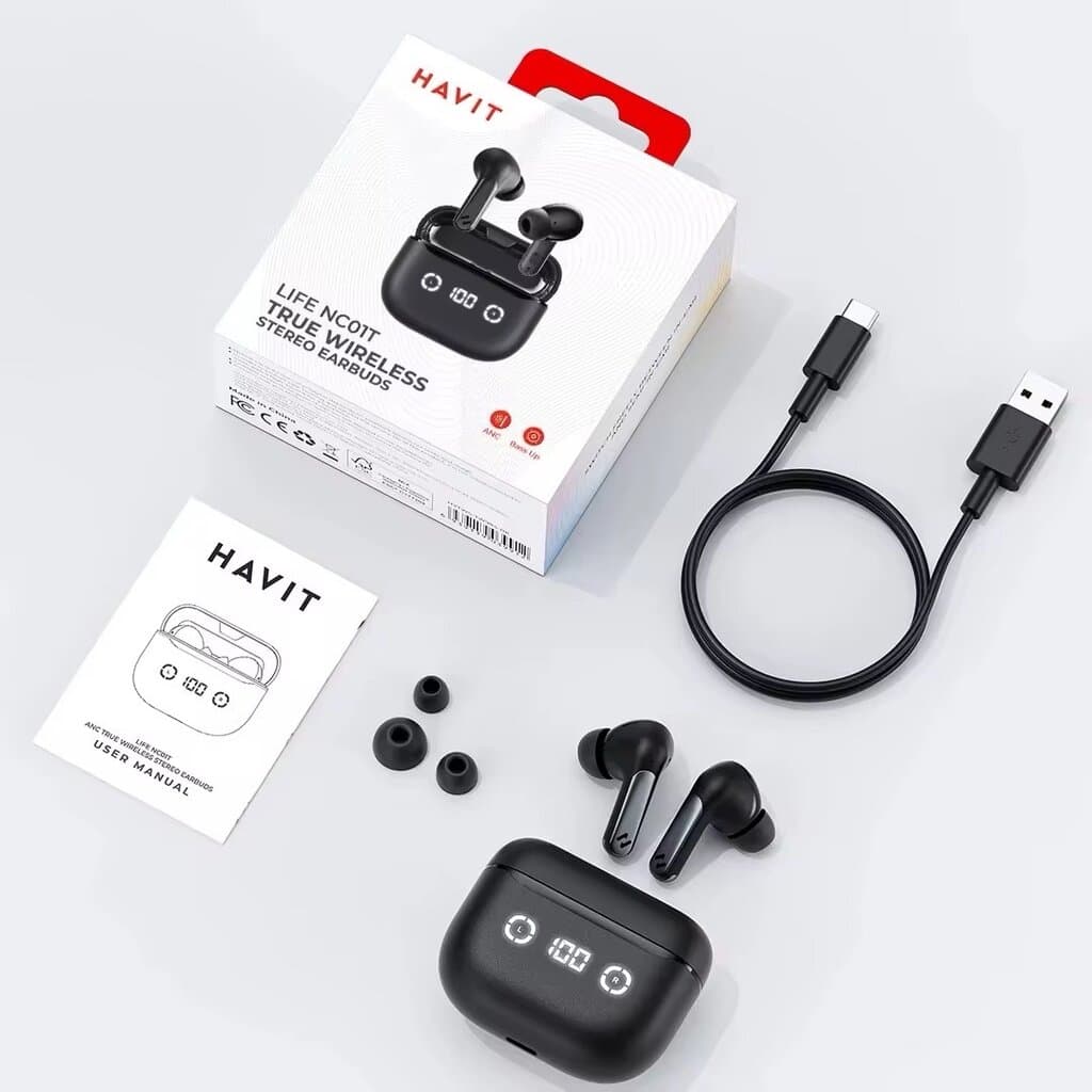 HAVIT LIFE NC01T True Wireless Stereo Earbuds – ANC & Bass Up 3