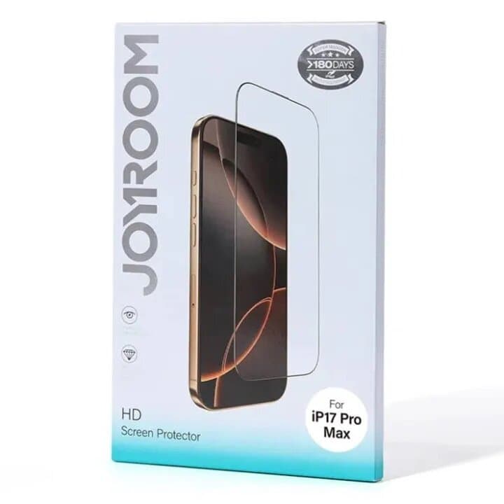 JOYROOM HD Tempered Glass Screen Protector for iPhone 17 Pro Max 1