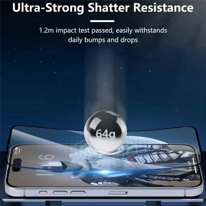 JOYROOM HD Tempered Glass Screen Protector for iPhone 17 Pro Max 4