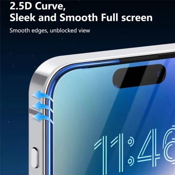 JOYROOM HD Tempered Glass Screen Protector for iPhone 17 Pro Max 5
