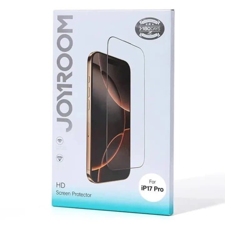 JOYROOM HD Tempered Glass Screen Protector for iPhone 17 Pro