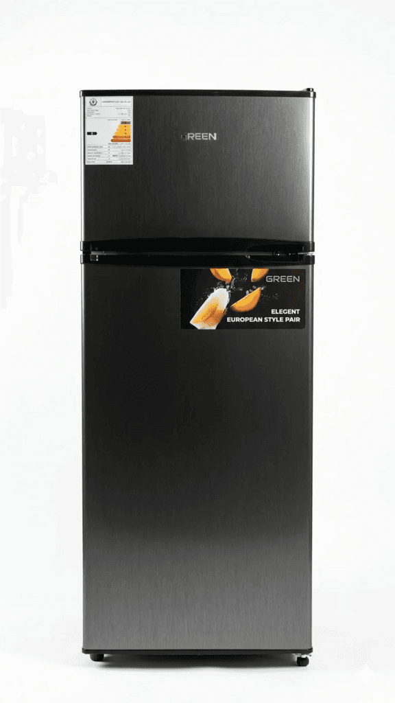 GREEN 16ft Powerful Freezing Refrigerator - GRF-TDHC400DS (Silver)