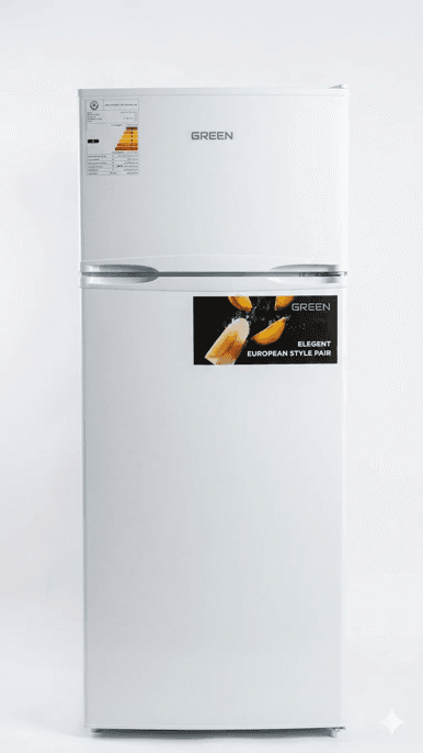 GREEN 10ft Powerful Freezing Refrigerator - GRF-TDHC220W (White)