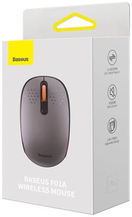 Baseus F01B Tri-Mode Wireless Mouse – Silent Click & Multi-Device Connection 8
