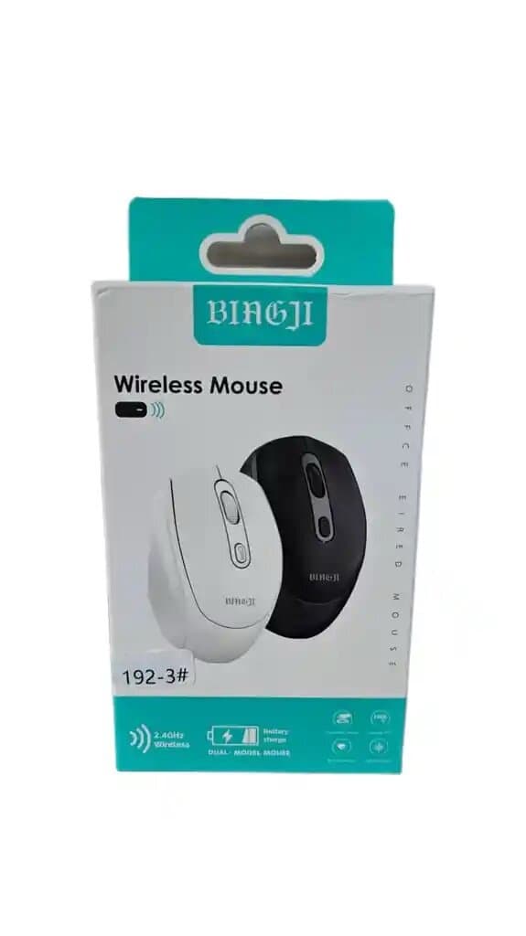 Bingji BJ-188 Tri-Mode Wireless Mouse – Rechargeable Bluetooth & 2.4G Silent Mouse