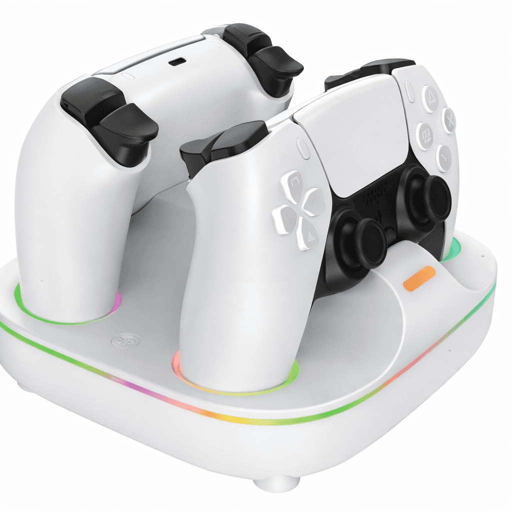 Dobe TP5-0506 Dual Charging Dock Designed For PS5 (White)