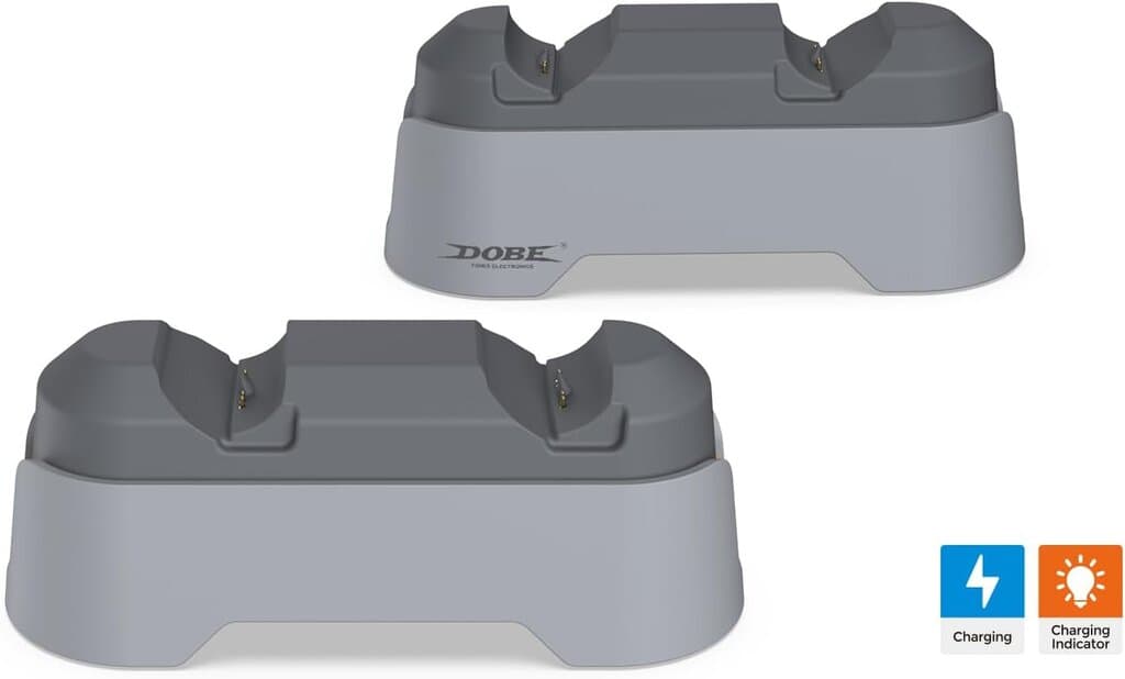 Dobe Charging Station Designed For PS5 (Gray) 3