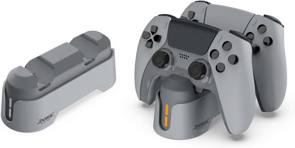 Dobe Charging Station Designed For PS5 (Gray) 7