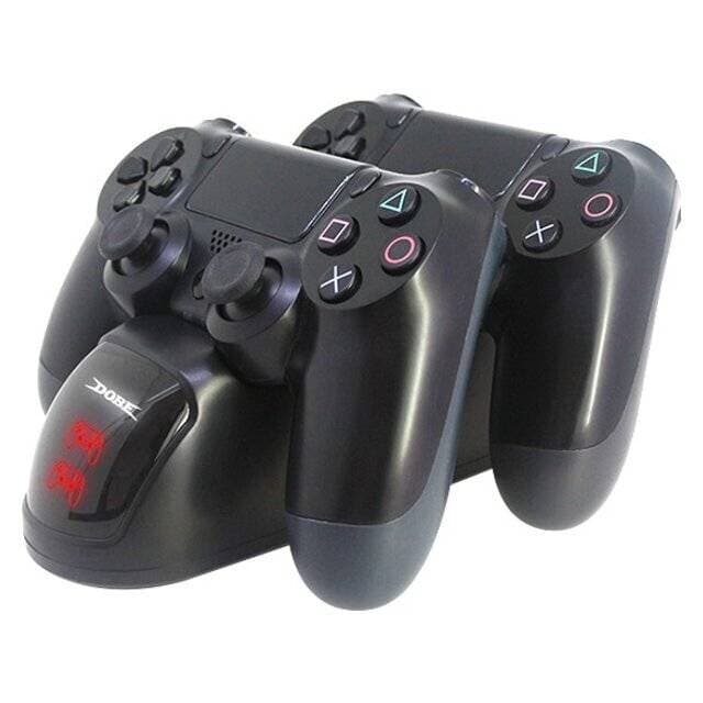 Dobe TP4-889 Dual Charging Dock For PS4 Controllers (Black)