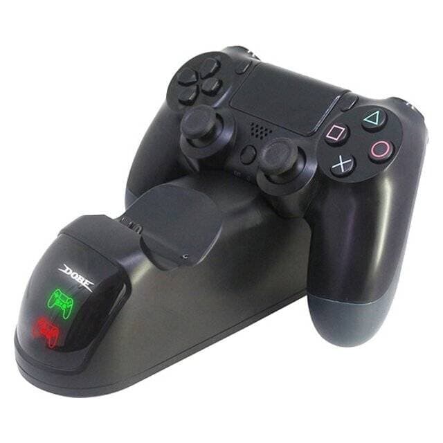 Dobe TP4-889 Dual Charging Dock For PS4 Controllers (Black) 3