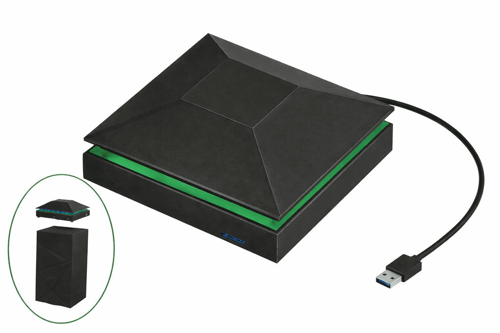 Dust-Proof Cooling Fan For Xbox Series X (Black)