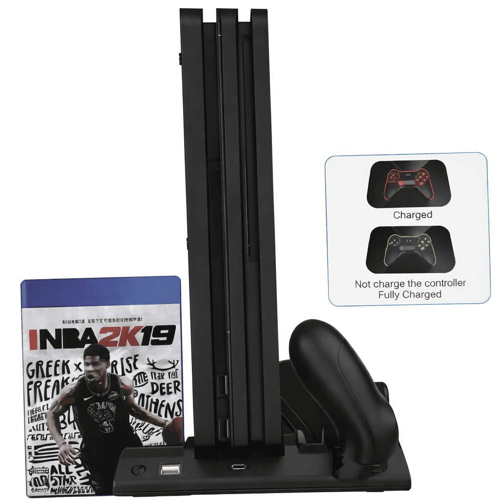 Dobe P-4 Series Multifunctional Cooling Stand For PS4 (Black)