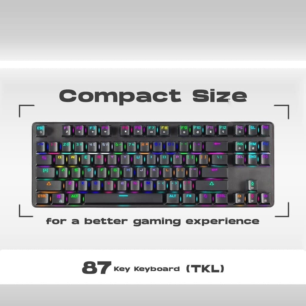 Gamestop GS200 RGB Mechanical Gaming Keyboard (Black) 6